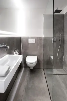 Ein Badezimmer in der Unterkunft SAXX Apartments Hagen