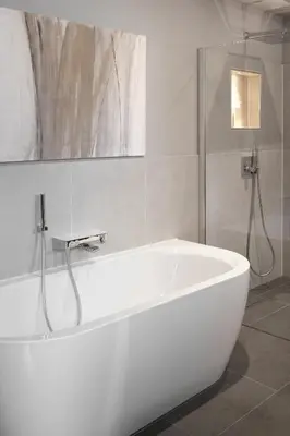 Ein Badezimmer in der Unterkunft SAXX Apartments 
