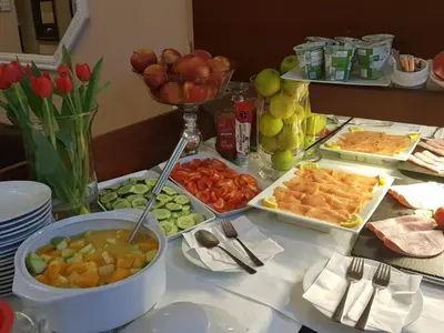 Essen im Hotel oder in der Nähe
