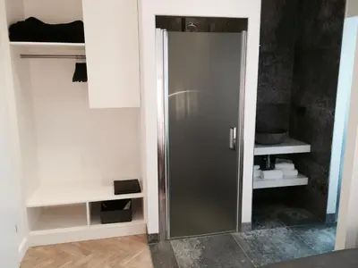 Ein Badezimmer in der Unterkunft Hotel Lindenhof