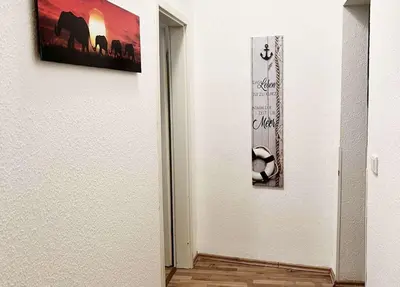 Grundriss der Unterkunft cosy three room apartment with flatscreen TV