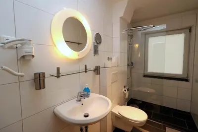 Ein Badezimmer in der Unterkunft Aparthotel Kompass A 204