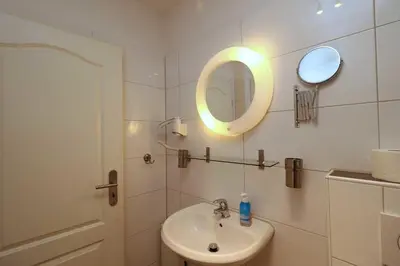 Ein Badezimmer in der Unterkunft Aparthotel Kompass A 204