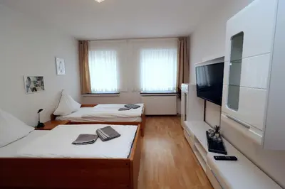 TV/Unterhaltungsangebot in der Unterkunft Aparthotel Kompass A 302-303