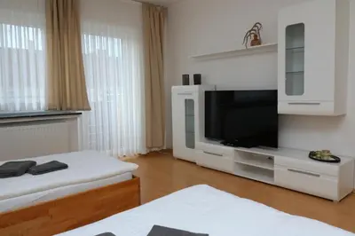 TV/Unterhaltungsangebot in der Unterkunft Aparthotel Kompass A 402-403