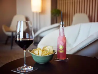 Getränke in der Unterkunft B&B HOTEL Düsseldorf-Lintorf