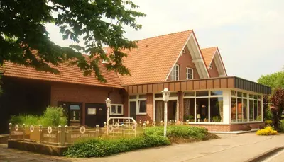Das Gebäude in dem sich das Hotel befindet