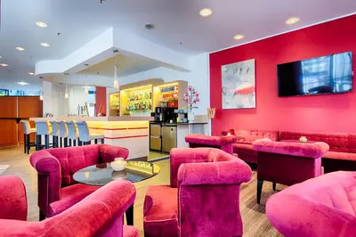 TV/Unterhaltungsangebot in der Unterkunft ACHAT Hotel Bochum Dortmund