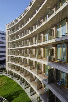 Das Gebäude in dem sich das Hotel befindet