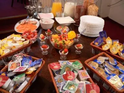 Essen im Hotel oder in der Nähe