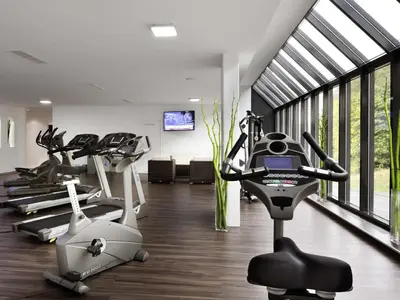 Das Fitnesscenter und/oder die Fitnesseinrichtungen in der Unterkunft Mercure Hotel Hagen