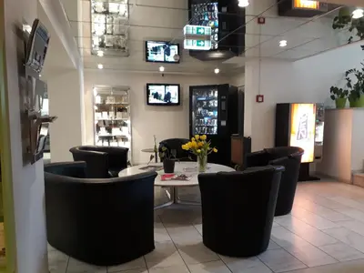 TV/Unterhaltungsangebot in der Unterkunft Days Inn Dortmund West