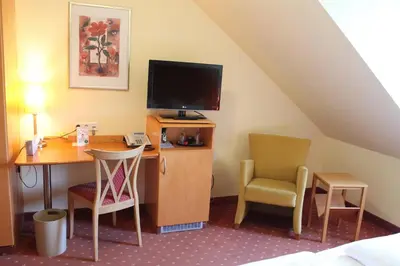 TV/Unterhaltungsangebot in der Unterkunft Hotel und Restaurant Eurohof