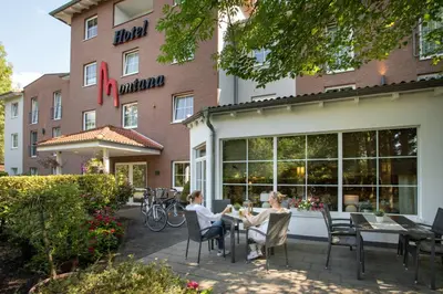 Das Gebäude in dem sich das Hotel befindet