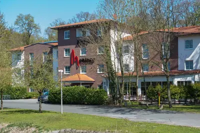 Das Gebäude in dem sich das Hotel befindet