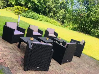 Ein Garten an der Unterkunft Hotel Barbarossa