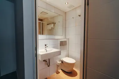 Ein Badezimmer in der Unterkunft Boutique Hotel Düsseldorf Berial