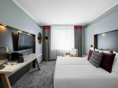 TV/Unterhaltungsangebot in der Unterkunft Ramada by Wyndham Essen
