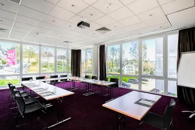 Der Geschäftsbereich oder Konferenzraum in der Unterkunft Best Western Plus Parkhotel Velbert