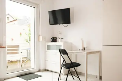 Küche/Küchenzeile in der Unterkunft Apartment mit Wohnflair