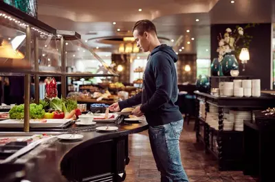 Essen im Hotel oder in der Nähe