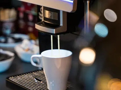 Kaffee-/Teezubehör in der Unterkunft JustStay Solingen Hotel & Apartments