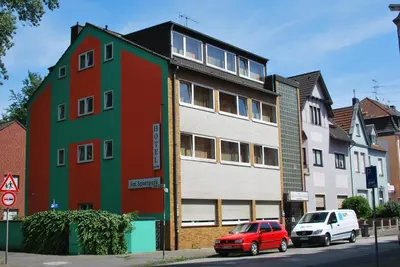 Das Gebäude in dem sich das Hotel befindet