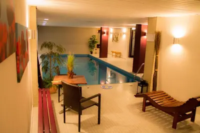 Der Swimmingpool an oder in der Nähe von Ringhotel Drees