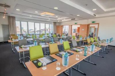 Der Geschäftsbereich oder Konferenzraum in der Unterkunft Ringhotel Drees