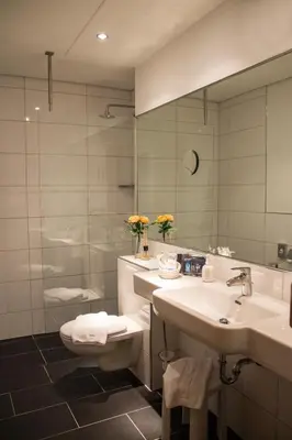 Ein Badezimmer in der Unterkunft Ringhotel Drees