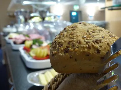 Essen im Hotel oder in der Nähe