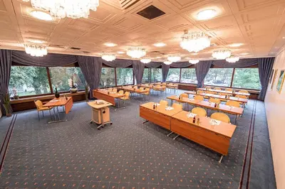 Der Geschäftsbereich oder Konferenzraum in der Unterkunft PLAZA Hotel Gelsenkirchen