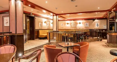 Ein Sitzbereich in der Unterkunft PLAZA Hotel Gelsenkirchen