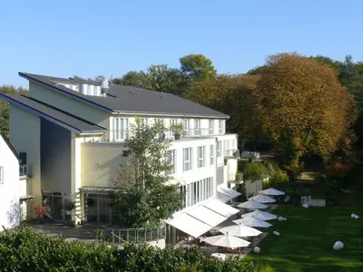 Das Gebäude in dem sich das Hotel befindet
