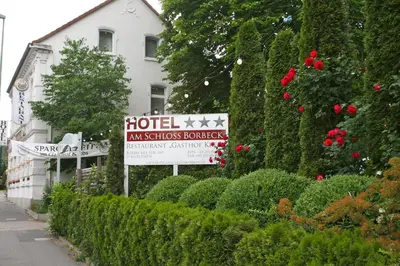 Das Gebäude in dem sich das Hotel befindet