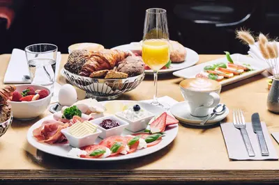 Essen im Hotel oder in der Nähe