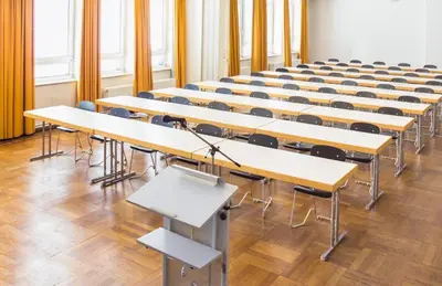 Der Geschäftsbereich oder Konferenzraum in der Unterkunft CVJM Düsseldorf Hotel & Tagung