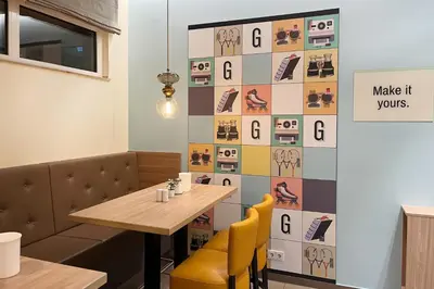 Ein Sitzbereich in der Unterkunft Garner Hotel Bochum by IHG