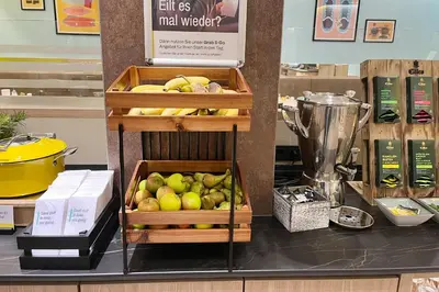 Essen im Hotel oder in der Nähe