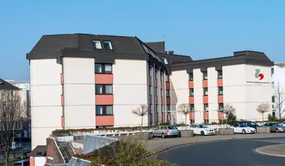 Das Gebäude in dem sich das Hotel befindet