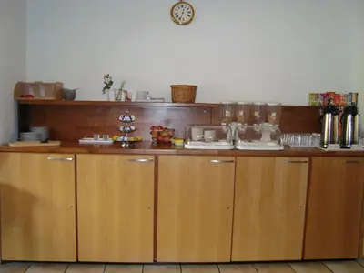 Küche/Küchenzeile in der Unterkunft Hotel-Restaurant Handelshof