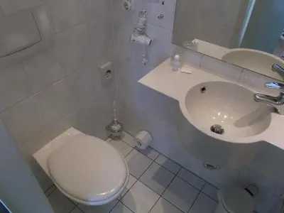 Ein Badezimmer in der Unterkunft ART Hotel Ufer