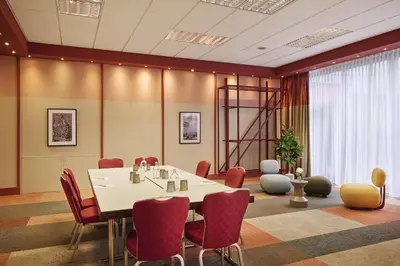 Ein Sitzbereich in der Unterkunft NH Oberhausen