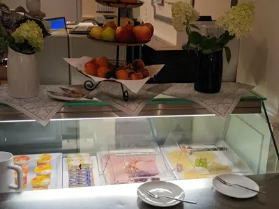 Essen in der Pension oder in der Nähe
