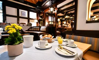 Essen in der Pension oder in der Nähe
