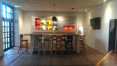 Getränke in der Unterkunft Dieckmann's Hotel