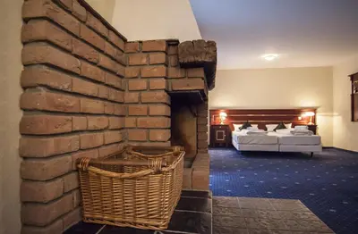 Ein Bett oder Betten in einem Zimmer der Unterkunft Stargaze Home Hotel