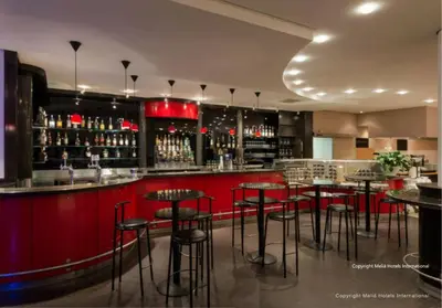 Lounge oder Bar in der Unterkunft Four Points Flex by Sheraton Ratingen Düsseldorf Airport