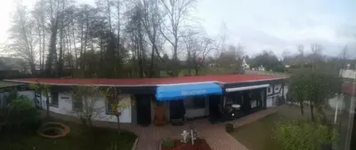 Das Gebäude in dem sich das Hotel befindet