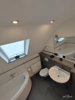 Ein Badezimmer in der Unterkunft Modernes Ruhrgebietsdomizil